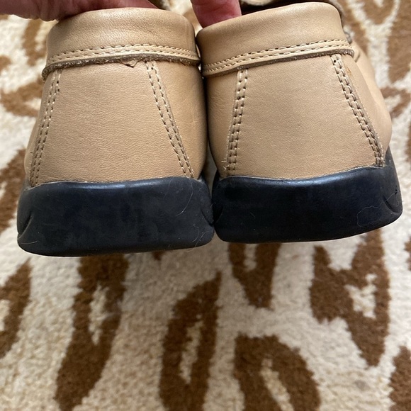 AEROSOLES leather Shoes Womens 8.5 moccasins flats comfort leather Tan Walking - Picture 5 of 11